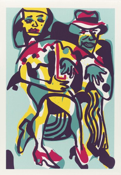 Labyrinthe 2 - Œuvre Art contemporain de De Ranchin France en édition limitée