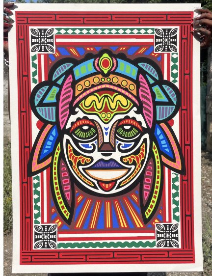 Sharp Ride - Œuvre Street art de Abys en édition limitée