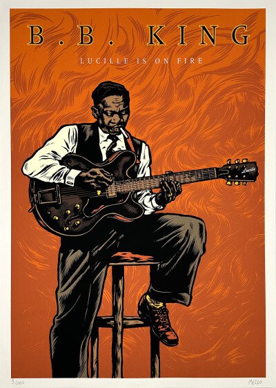 B.B KING